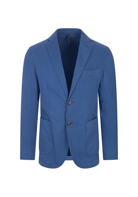 Cobalt Blue Oxford Cotton Blazer